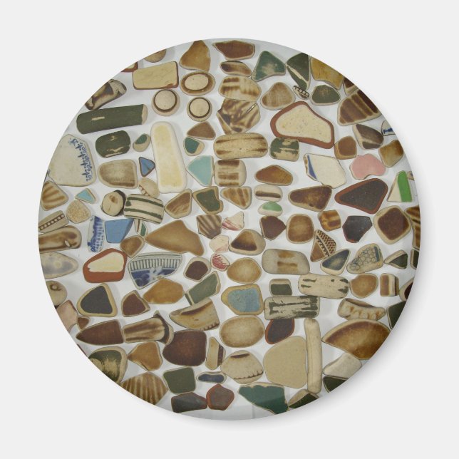 Íman cerâmica de praia (Frente)