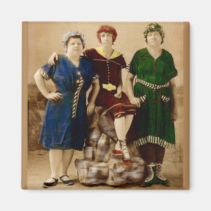 Íman cerca de Atlantic City 1910 que banha as belezas