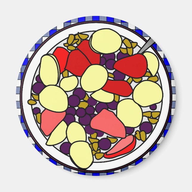 Íman Cereal do café da manhã (Frente)