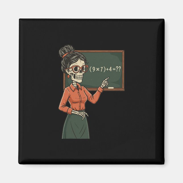 Íman Cérebro de Professor de Matemática Elementar Pemda (Frente)
