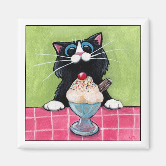 Íman Cereja no topo do ímã (Frente)