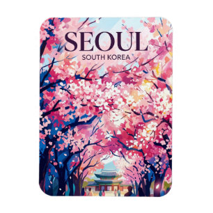Íman Cerejeiras de Seul Coreia do Sul