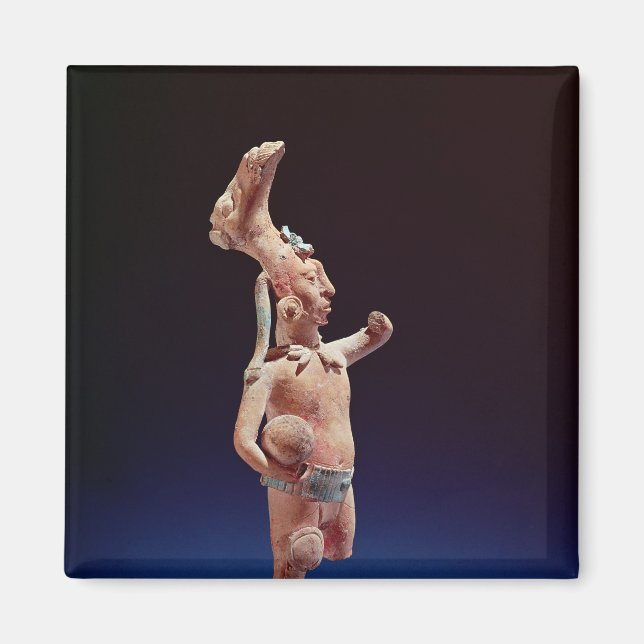 Íman Ceremonial Ballplayer, Ilha de Jaina, c.600 (Frente)