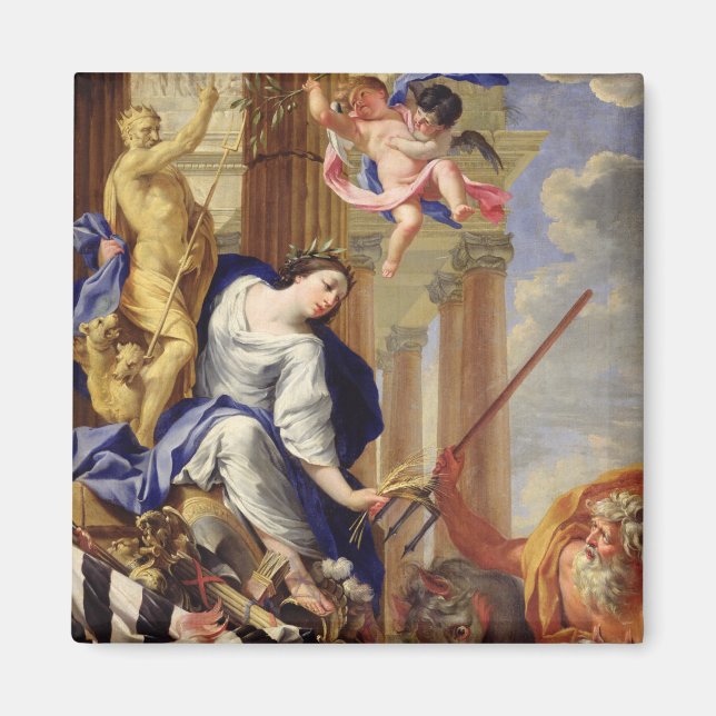 Íman Ceres apaga os atributos da guerra (Frente)