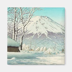 Íman Cerrado após Neve em Oshiono Hasui Kawase