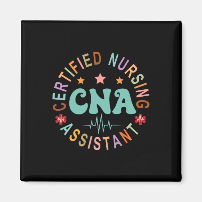 Íman Certified Nurse Istant Appreciation Cna Roupa Un (Frente)