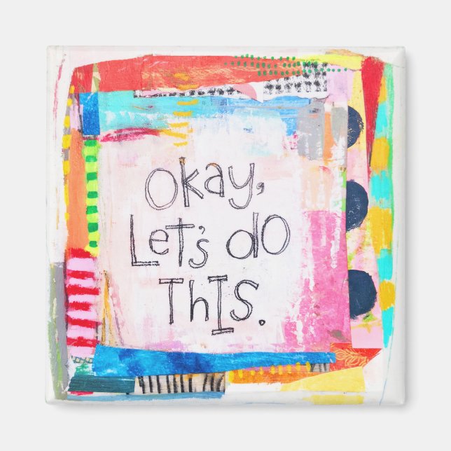 Íman Certo, Vamos Faça Este Magneta (Frente)