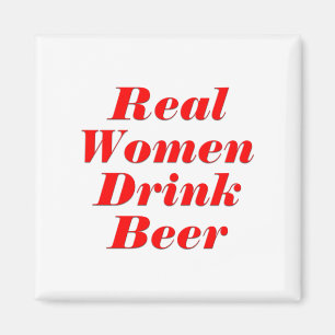 Íman Cerveja da bebida das mulheres reais