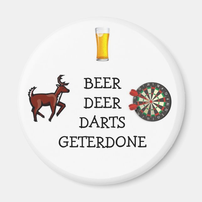 ÍMAN CERVEJA DARTS (Frente)