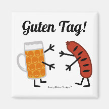 Cerveja e Bratwurst - Etiqueta Guten!