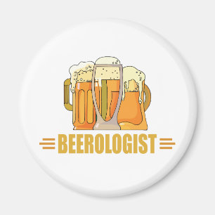 Íman Cerveja Engraçada Cervejólogo Cerveja Cervejaria