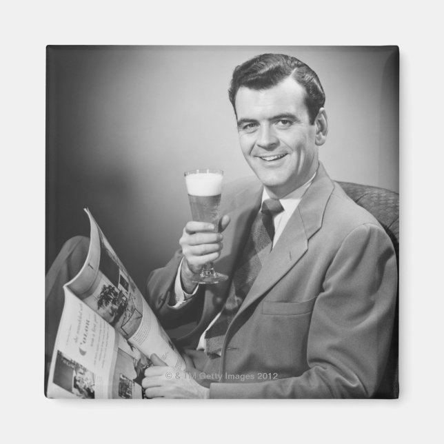 Íman Cerveja Fria De Gelo (Frente)
