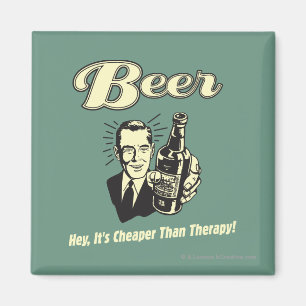 Íman Cerveja: Hey é mais barata do que a terapia