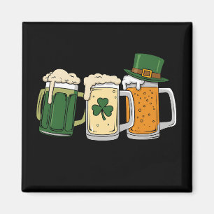 Íman Cerveja Irlandesa Bandeira da Irlanda Dia de São P