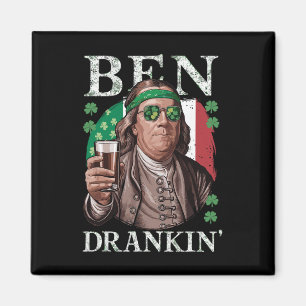 Íman Cerveja Irlandesa Ben Drankin - Homens e Mulheres