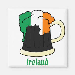 Íman Cerveja irlandesa de Guinness da bandeira