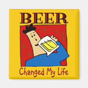 Íman Cerveja Mudou Minha Vida