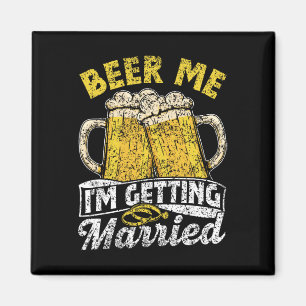 Íman Cerveja pra Mim Estou Me Casando Festa Noiva Noivo