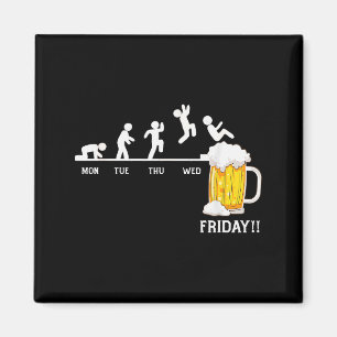 Íman Cerveja Todos os Dias, Cerveja Semana, Cerveja Sex
