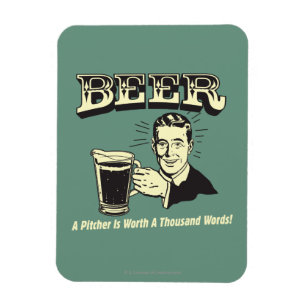 Íman Cerveja: Um jarro vale 1000 palavras