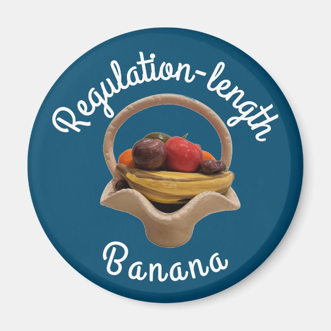 Íman Cesto de Fruta cerâmica (Frente)