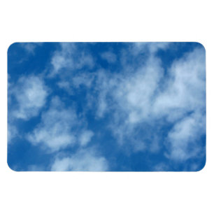 Íman Céu Azul com Foto de Nuvens