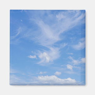 Íman Céu Azul Com Nuvens Sabedoras