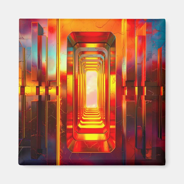 Íman Céu Celestial Metálico (Frente)