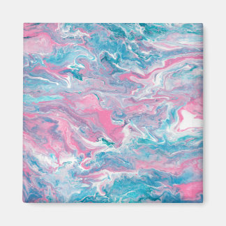 Íman Céu cor-de-rosa e azul