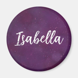 Íman Céu estrelado roxo