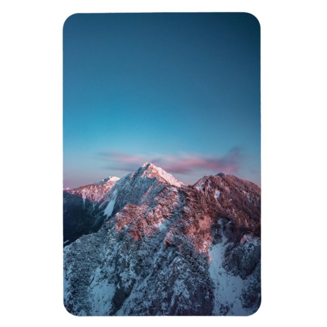 Íman Céu mágico sobre Storžič, Eslovênia (Vertical)