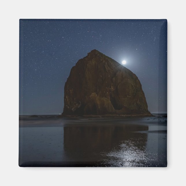 Íman Céus Acima de Haystack Rock | Cannon Beach, Oregon (Frente)