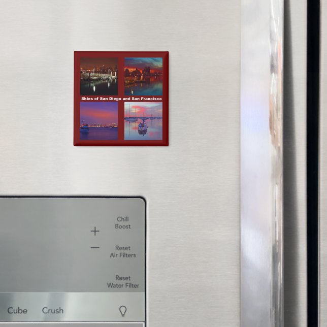 Íman Céus de San Diego e São Francisco (In Situ (Fridge))