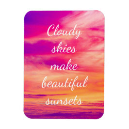 Íman Céus Nuvens Fazem Pôrs do sol Bonitos