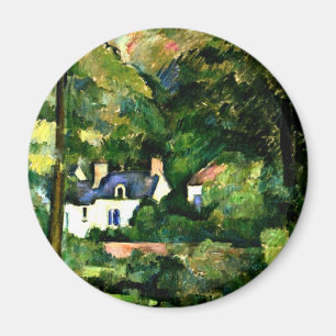 Íman Cezanne - Casas na Vegetação-1881