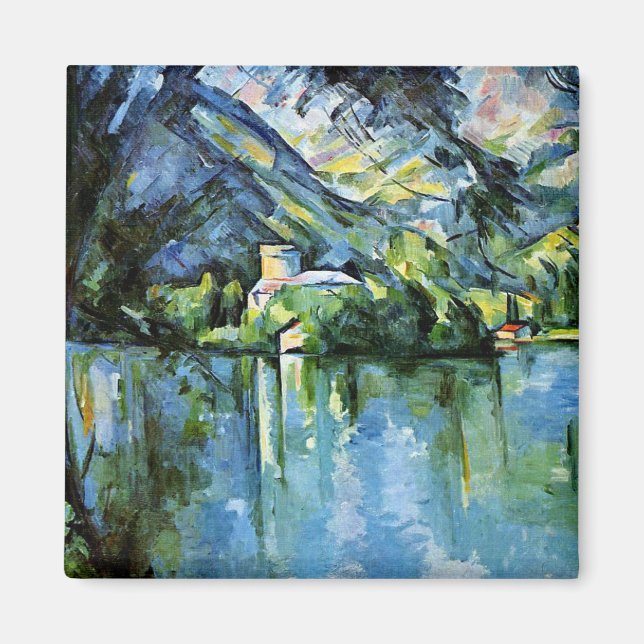 Íman Cezanne - O Lac d'Annecy (Frente)