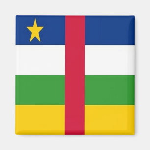 Íman CF - República Centro-Africana - Bandeira