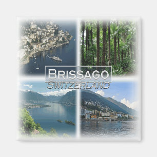 Íman CH0283 Europa, Suiça, Brissago, Fridge