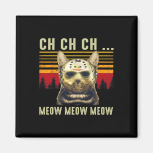 Íman Ch Ch Ch Meow Meow Meow Scary Sexta Feira Figurina