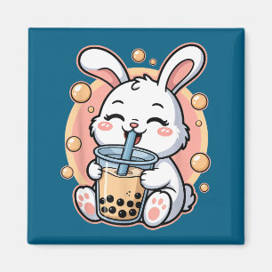 Íman Chá de Boba de Coelho Bubble Tea