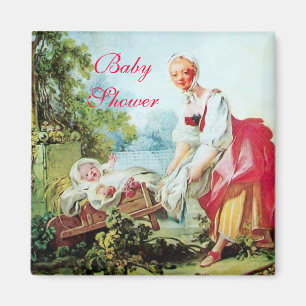 ÍMAN CHÁ DE FRALDAS COLORIDO