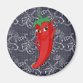 Íman Chá de Noiva com Diva Pimenta Vermelha Quente