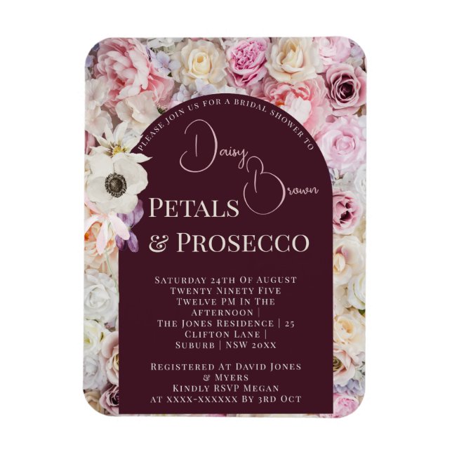 Íman Chá de panela de Verão da Arca Floral Elegante Mah (Vertical)