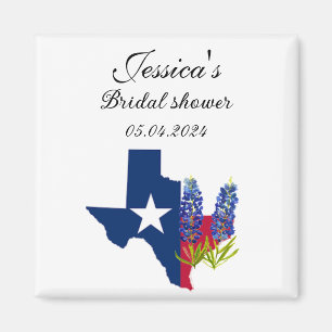 Íman Chá de panela Floral de Flores do Texas