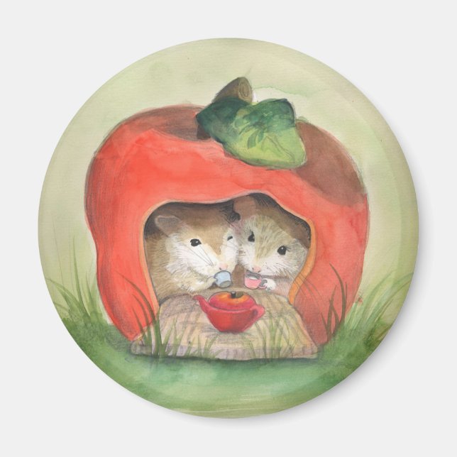 Íman Chá Para Dois Magnetos (Frente)