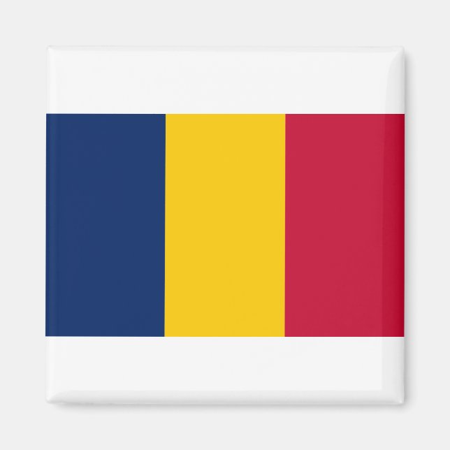 Íman Chad Flag (Frente)