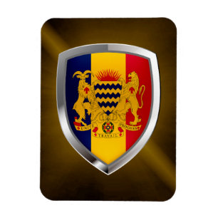Íman Chad Mettalic Emblem