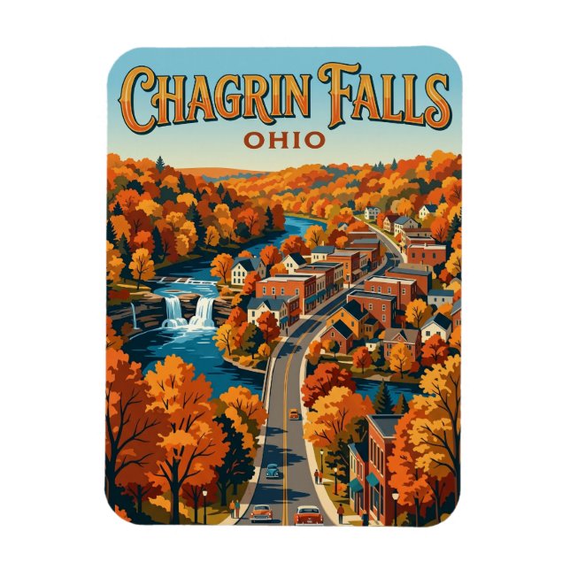 Íman Chagrin Falls EUA (Vertical)