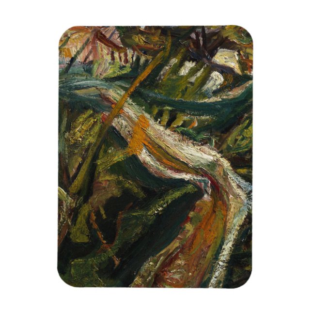 Íman Chaim Soutine - Chemin de la Fontaine (Vertical)