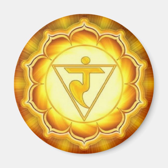 Íman Chakra - Solar Plexus - Magnet (Frente)